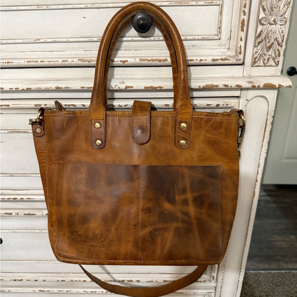 Women’s Leather Tote Bag in Brown